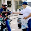Amplio operativo de desinfección y entrega de Kits contra el COVID-19 en Los Alcarrizos